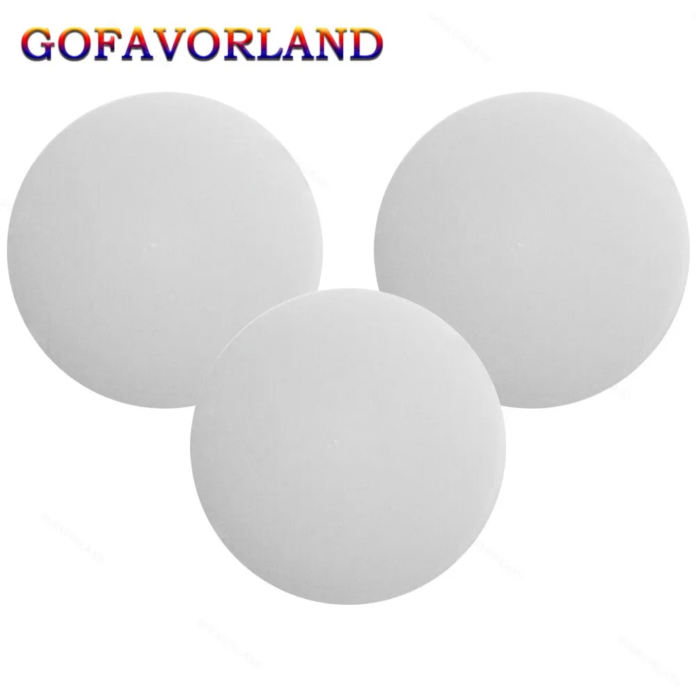 77-570 1Pcs Or 3Pcs 5 Ticket Dome Light Lens Cover Circular Plastic White For Ford For Crown For Victoria 1998-2011