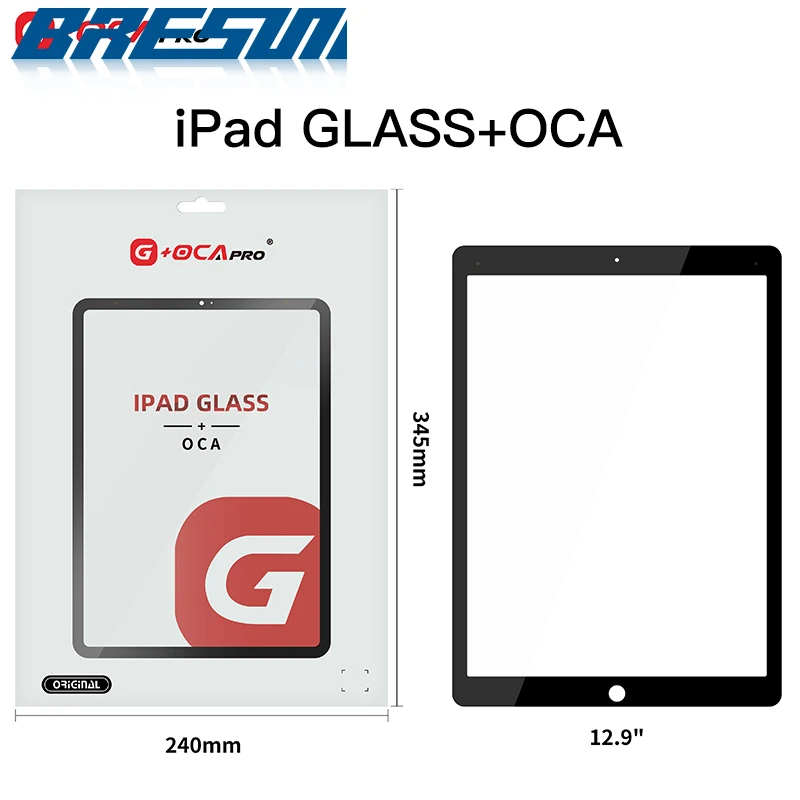 Gocapro Touchscreen Digitalis ierer vordere äußere Glasscheibe für Apple iPad Pro 9.7/10.5/11/12,9 Zoll Glas Oca Ersatzteile