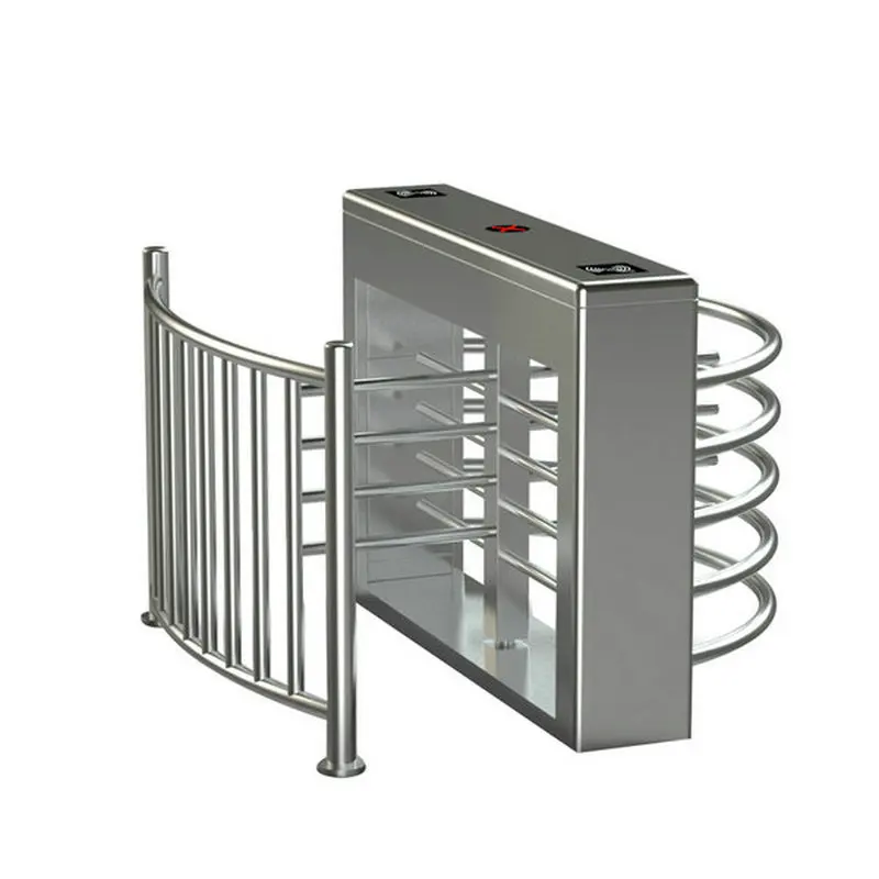 Factory price Height Security Automatic 304ss Half  Height Turnstile Gate With Pedestrian Control System