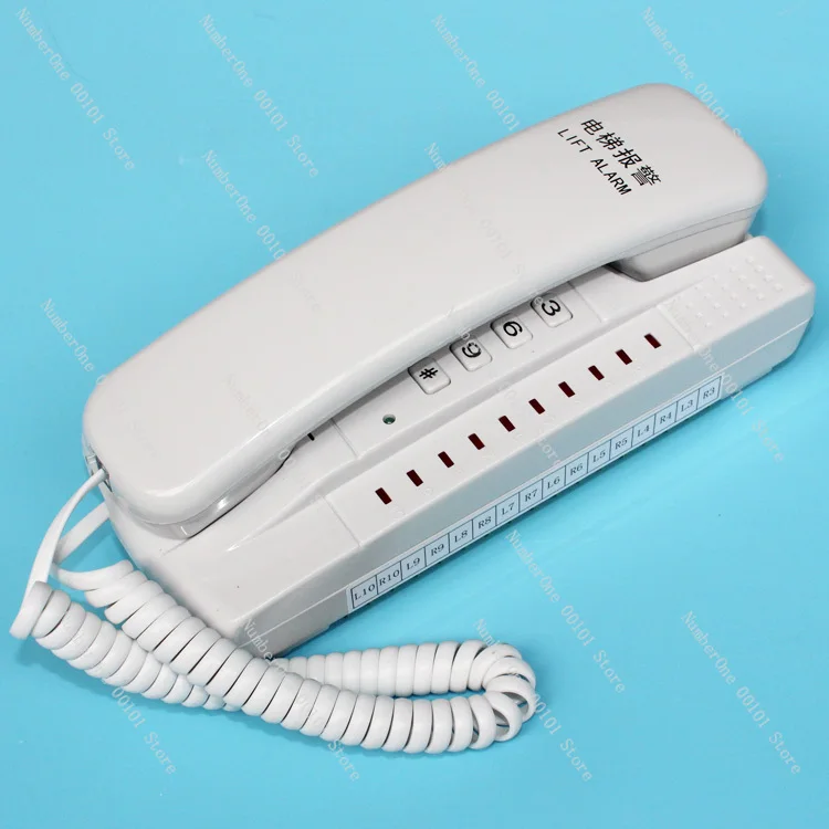 Elevator intercom, duty room host, ten-channel host 1 to 10 security room
