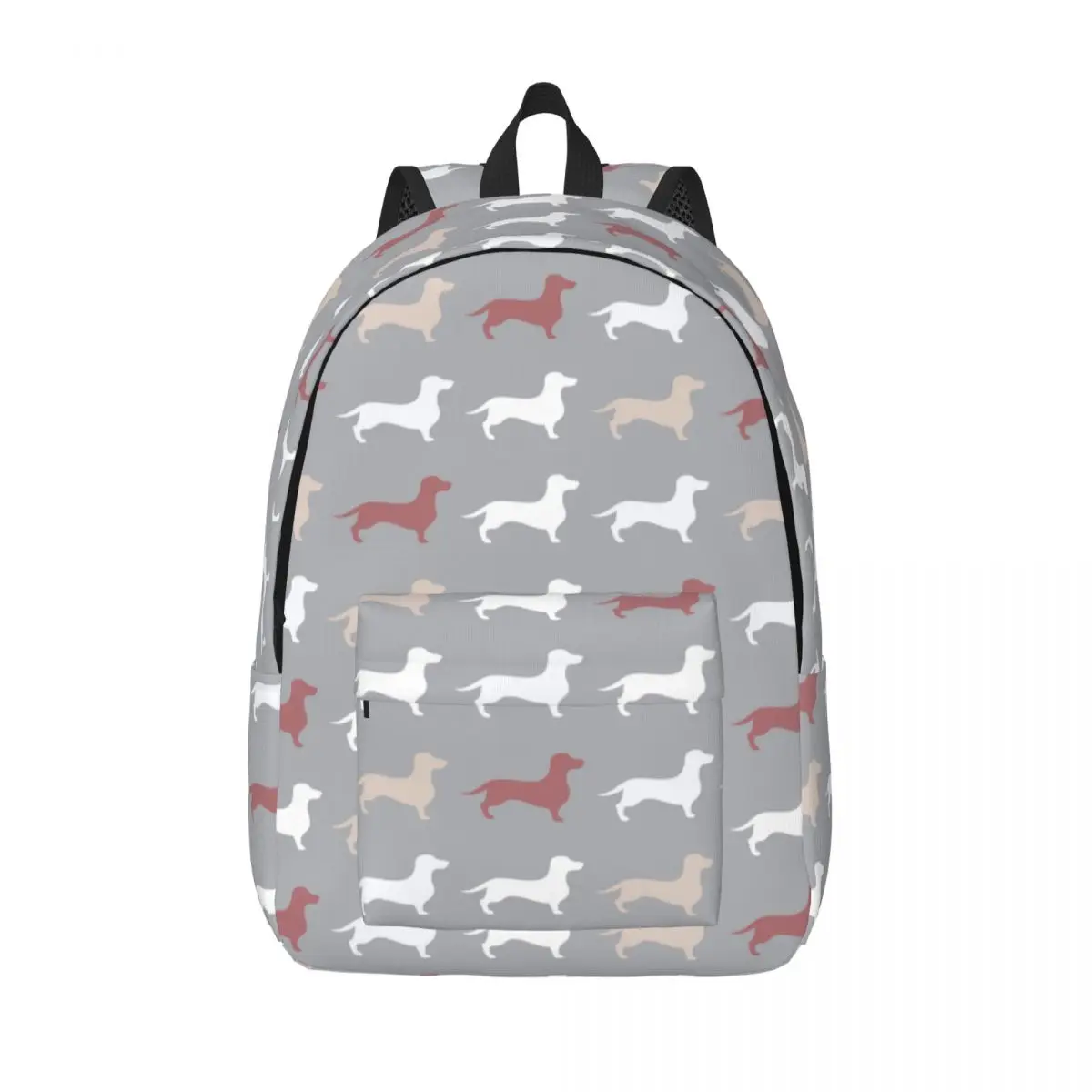 

Dachshund Dog Backpack Middle High College School Student Bookbag Teens Canvas Daypack Gift