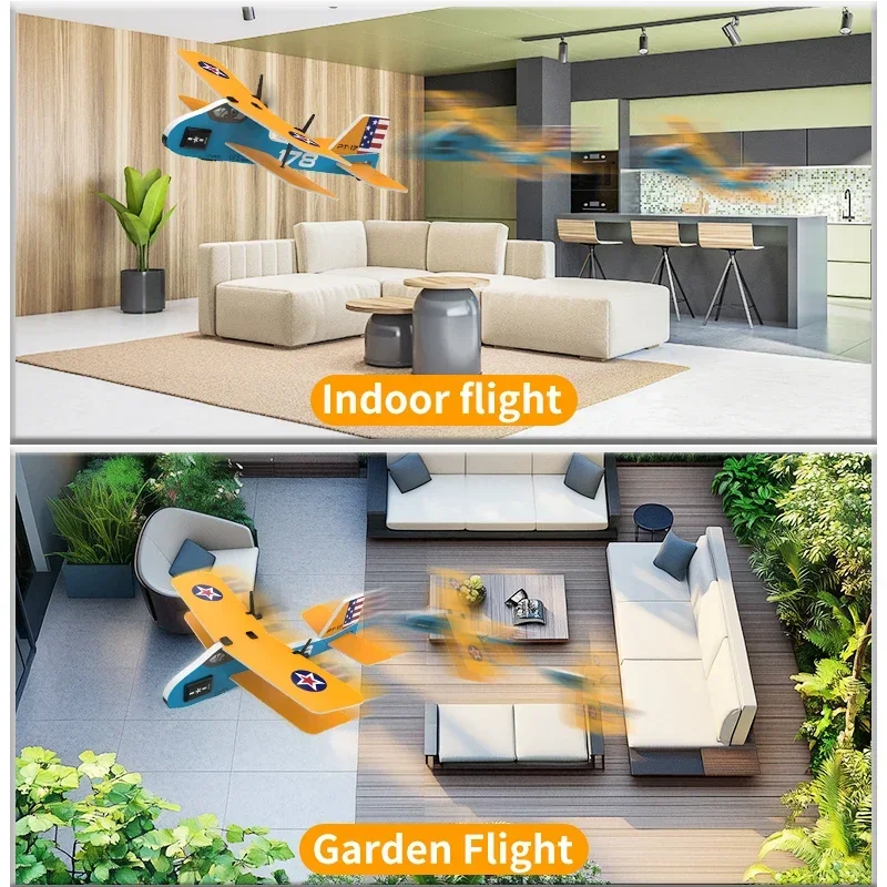เครื่องบินบังคับวิทยุ KF801 รุ่น Stunts Plane 2.4G เครื่องร่อนบังคับวิทยุ ของเล่นเครื่องบินบังคับสำหรับเด็ก
