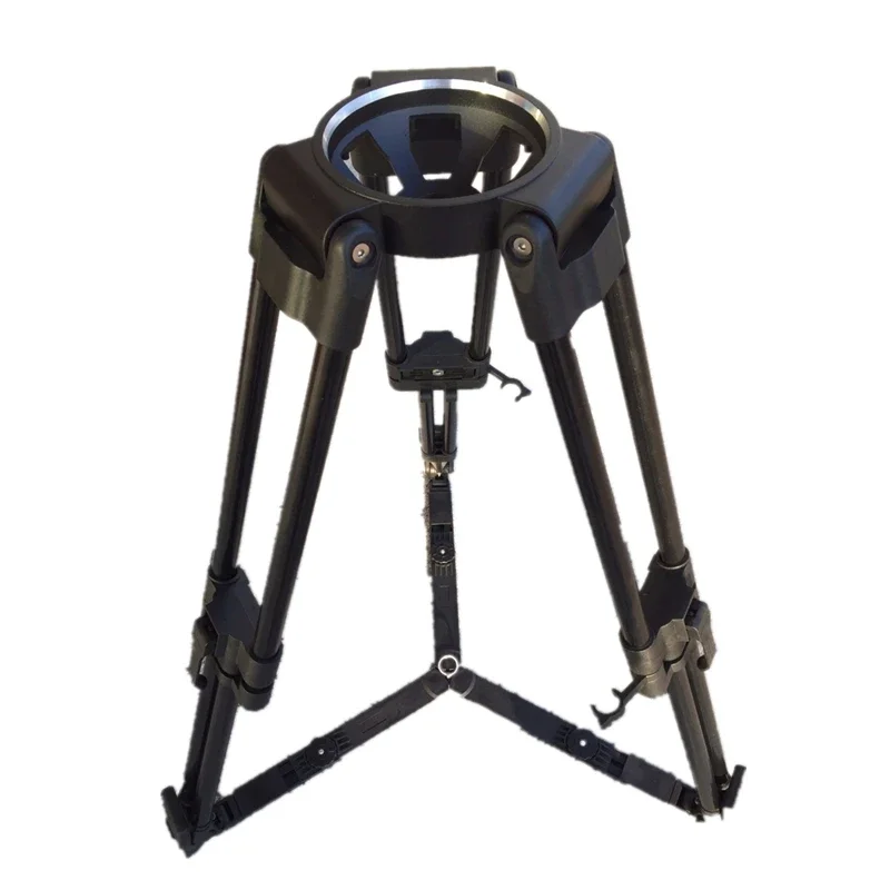 

Professional Short Tripod Stand Aluminum Tripod Legs Video Camera Tripod Load 50kg for Pan 100mm Bowl Fluid Drag Head