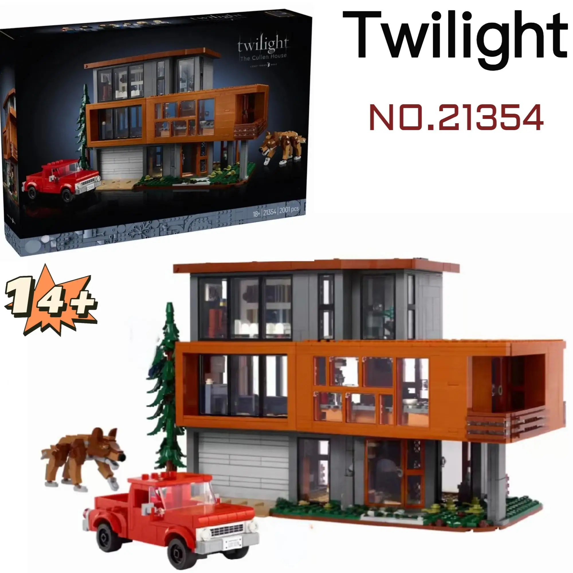 Twilight Cullen House romance film building kit