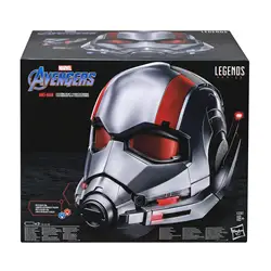 Hasbro Marvel Legends Series: Ant-Man Premium Electronic Helmet ELECTRONIC HELMET WITH RED & BLUE LIGHTS Roleplay Helmet E3387