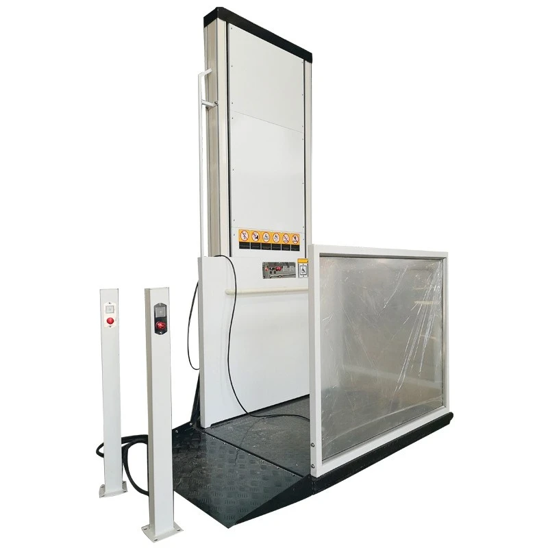 Barrier-free lift, vertical lift platform, electric lift