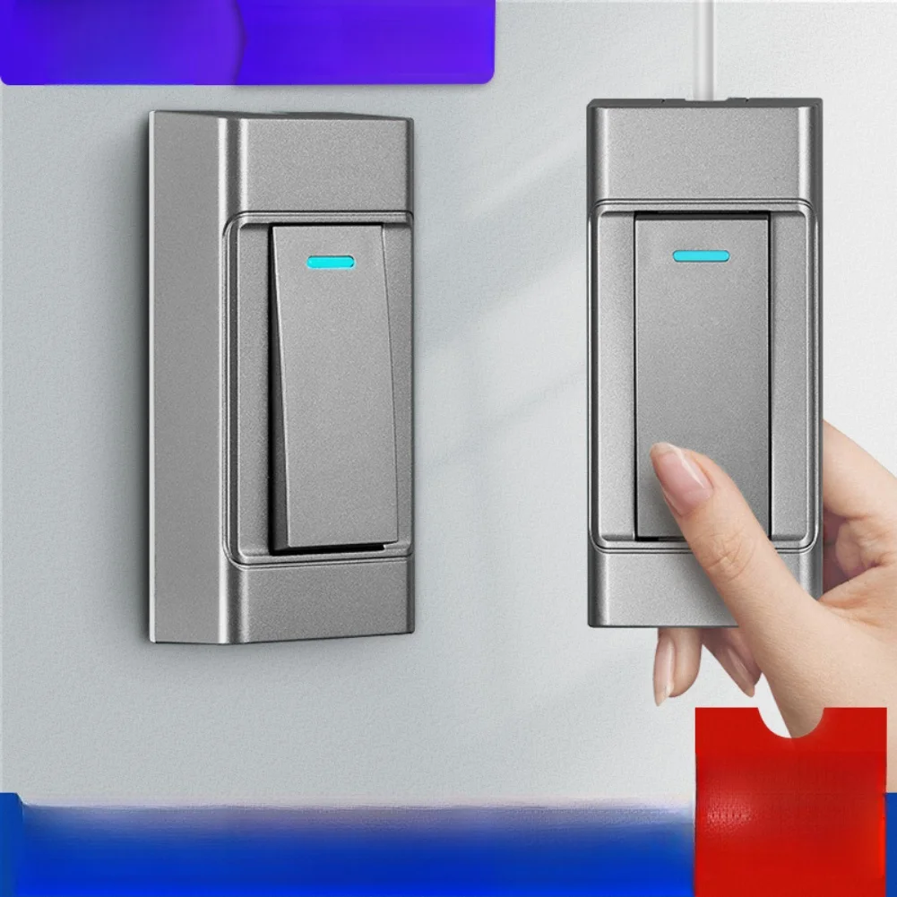 Interrupteur à bouton de chevet, contrôle mécanique de la lumière, avec Options unipolaire et unipolaire, installation murale ou suspendue par câble