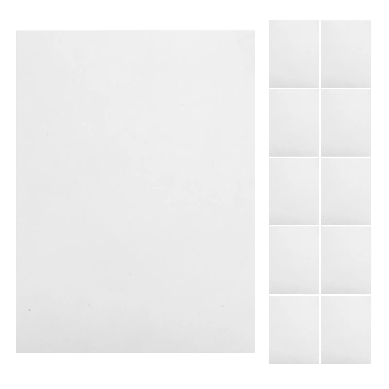20Pcs Braille Writing Paper for Blind People Smooth Longlasting Sheets Braille Teaching Learning Practice Supplies
