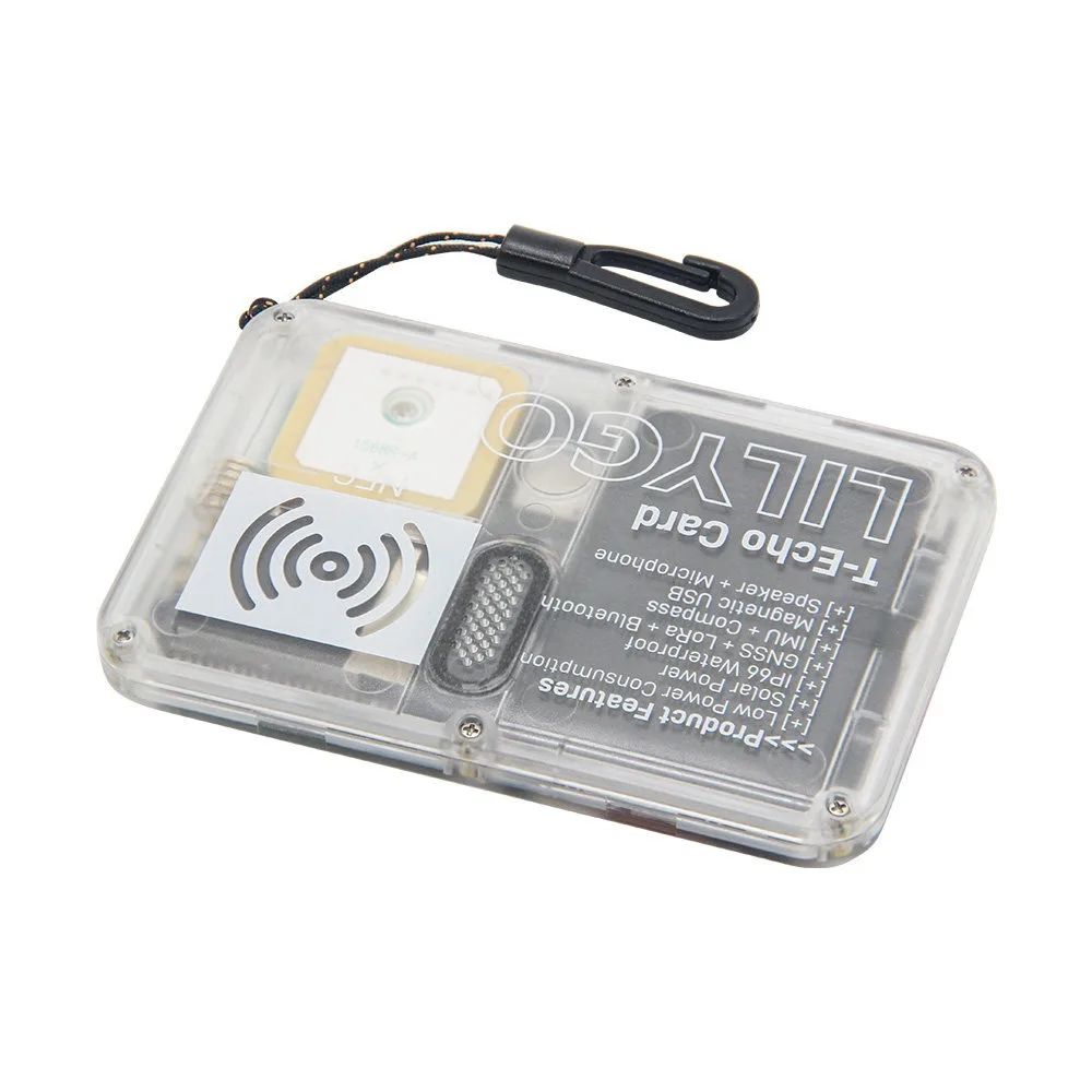 Multifunctional LoRa Development Board nRF52840 SX1262 GNSS OLED Display 9-Axis IMU RGB LED Speaker Mic BT NFC IoT Sensor Board