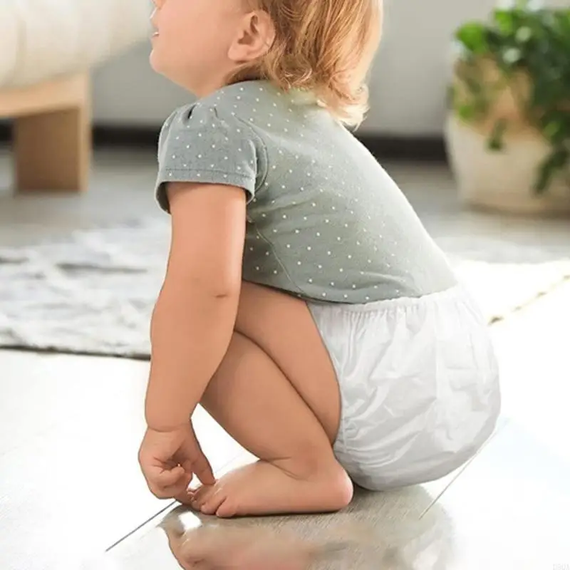 D5QA Celana Latihan Toilet Lembut Celana Popok Bayi Baru Lahir untuk Kulit Bayi Sensitif