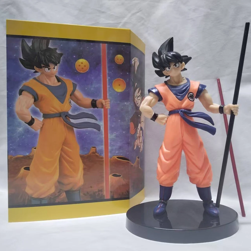 Figura de Anime de Dragon Ball Son Goku Super Saiyan, Figura de Acción DBZ, Modelo Coleccionable, Regalos para Niños