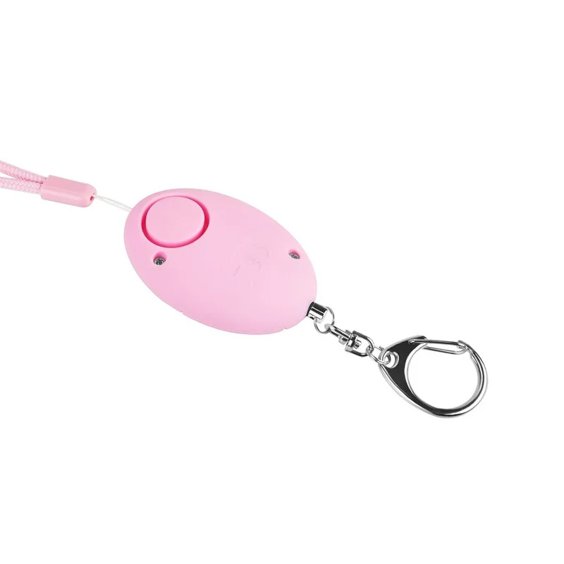 Allarme di autodifesa 125dB Anti-wolf Girl Child Women Security Protect Alert sicurezza personale Scream portachiavi con allarme di emergenza ad alto volume