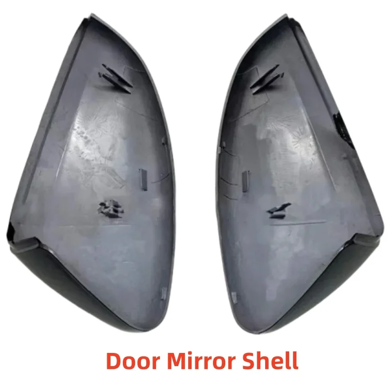 ABS plastic Car Black Rearview Accessories Door Mirror Shell For CITROEN C3 2016 2017 2018 2019 2020 White Car Decoration - view 2