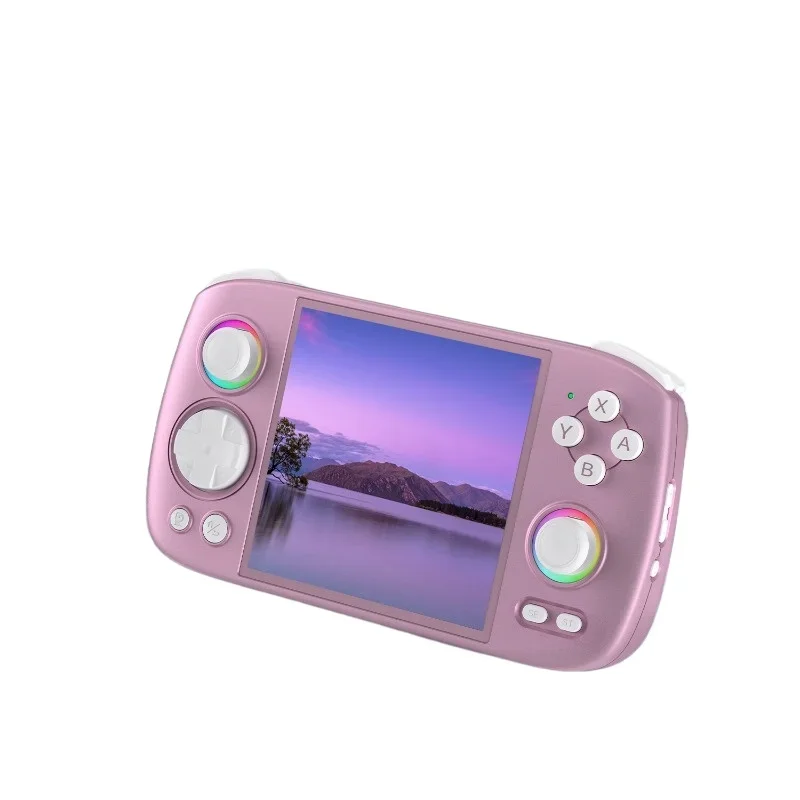 Android 13 square screen handheld, with TV and handle, streaming joystick ambient light