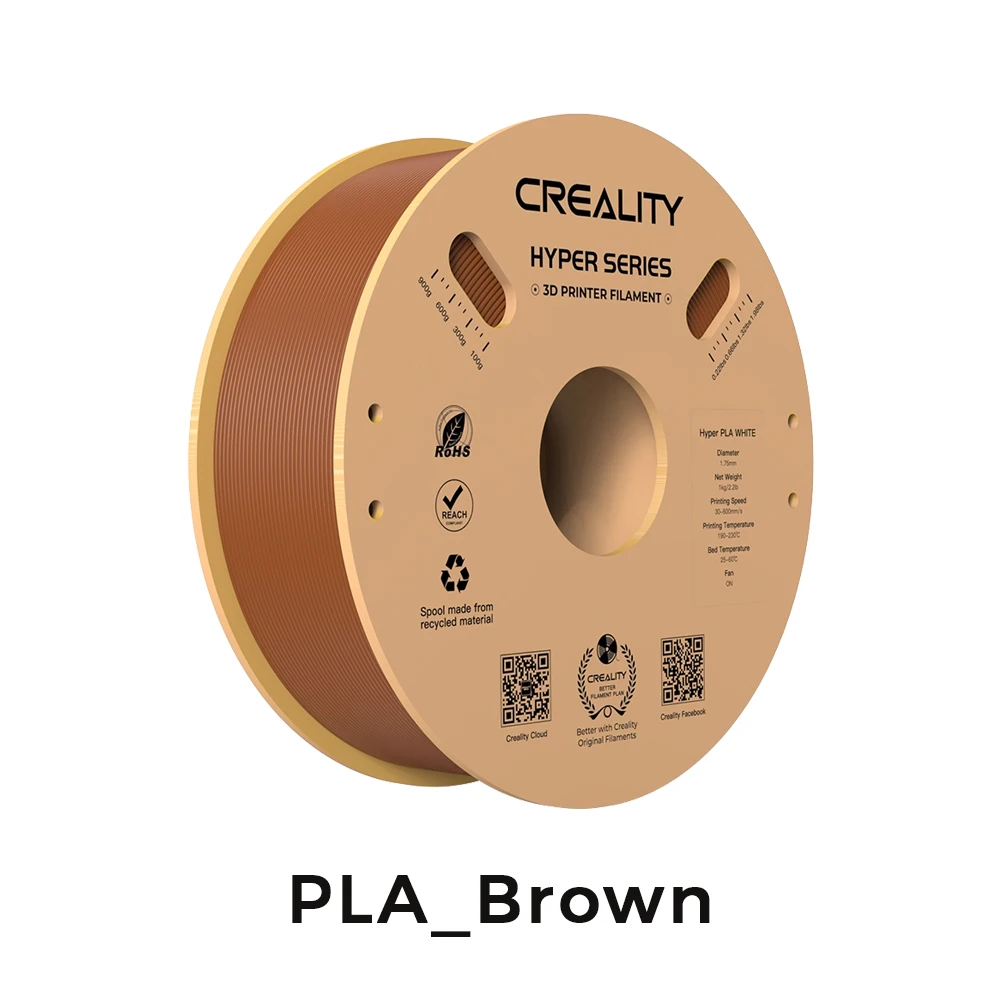 Creality Hyper Series PLA 3D-printfilament 1 kg 1,75 mm Hoge snelheid 3D-printmaterialen 10 kleuren beschikbaar