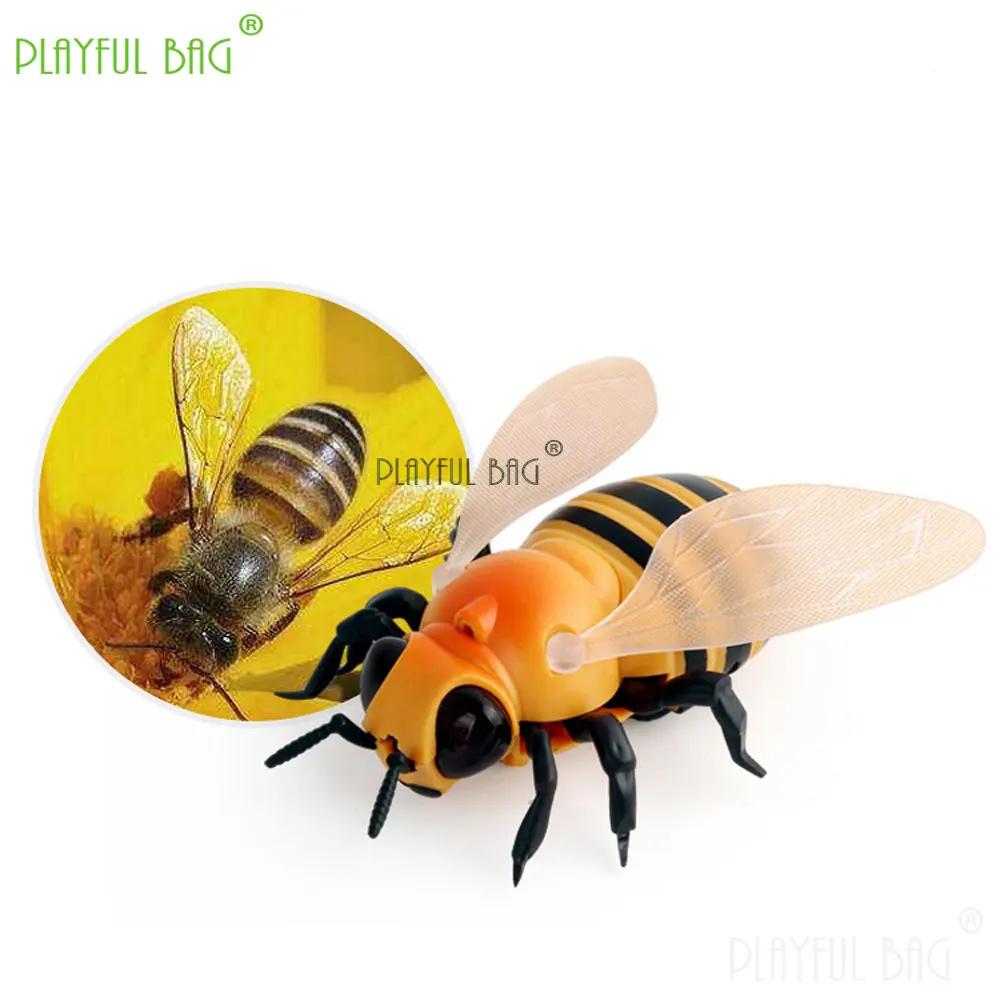 Trick Electric Infrared Remote Creative Simulation bee Robotic Control Mini Gift Adult Prank Insect Model Kids Toy VG240