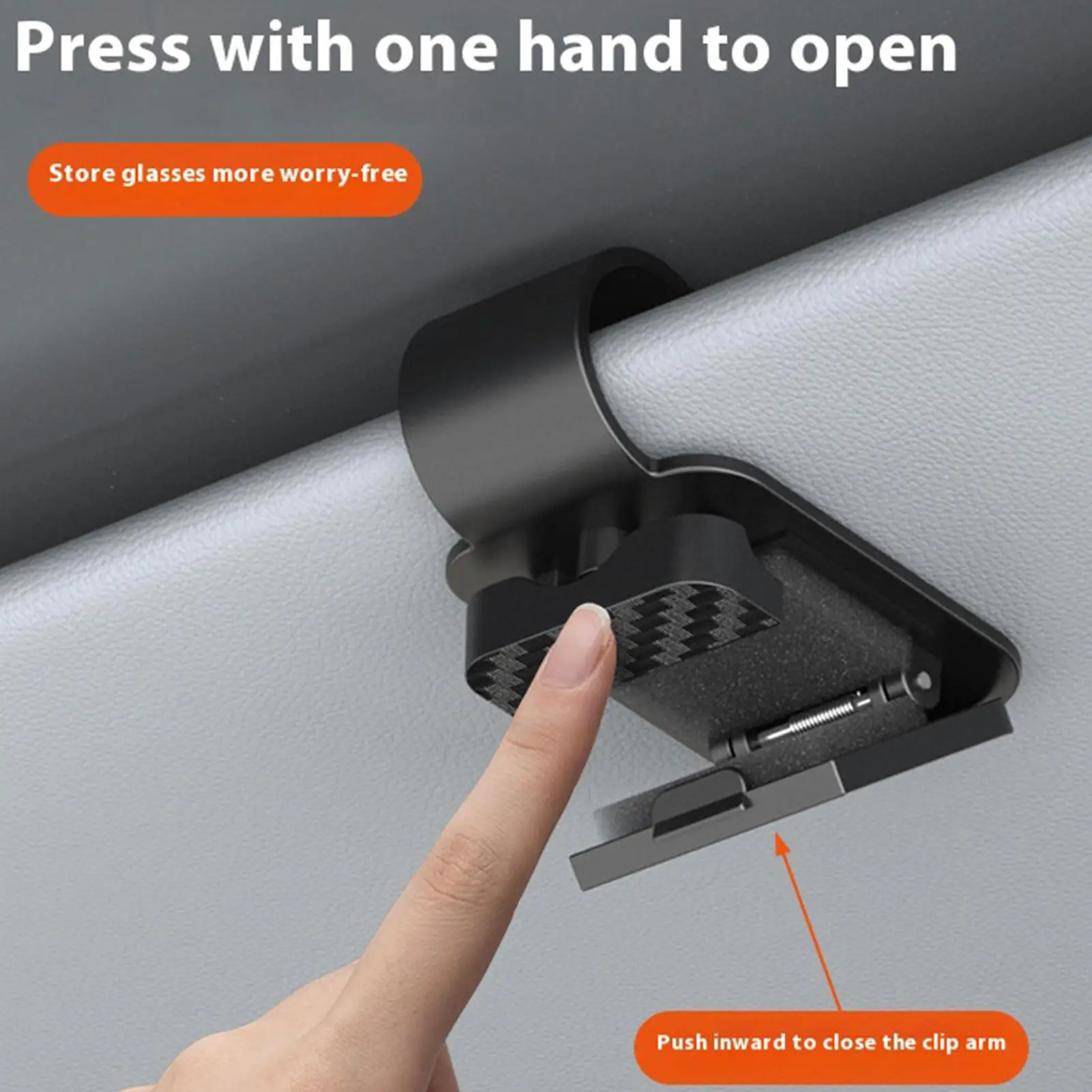 Car Sunglass Visor Clip Visor Sunglasses Holder Clip Storage Grip Gadgets Organizer Accessories for Truck Automotive Interior