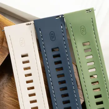 適用於華為WATCH GT5 4 3 2 46mm GT 4/5 Pro 46mm的22mm尼龍錶帶,適用於GT4/5 42mm的男士矽膠錶帶,以及18mm女士腕帶手鍊 8 最佳銷售 華為手錶 GT 錶帶 - №5