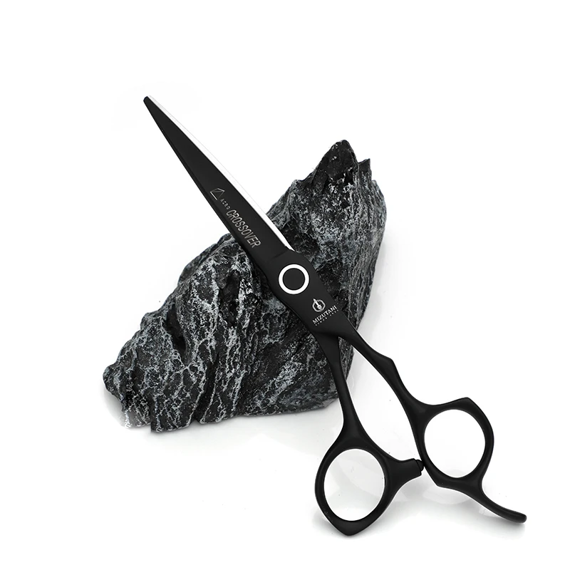 Professional Hairdressing Scissors Set Flat Cut Tooth Thin Hair Seamless Cut Barber Tool Kit from Mainland China Salon Accessori