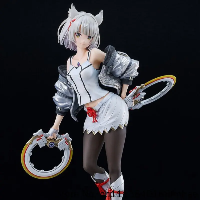 Gw Full Painted Xenoblade Chronicles 3 Mio Figure Cat Ear Beautiful Girl Anime Collectible Pvc Model For Adult Collection