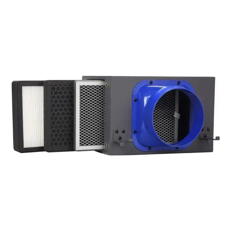 100/150/200 mm Duct Carbon HEPA Filter Air Box ( Connecting 4/6/8 inch in-line fan) Fresh Air Ventilation System