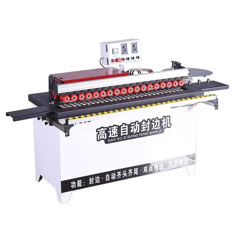 Fully Automatic Edge Banding Machine for Woodworking Edge Banding Machine Household Imitation Trimming Cross-polish Edge  Bander