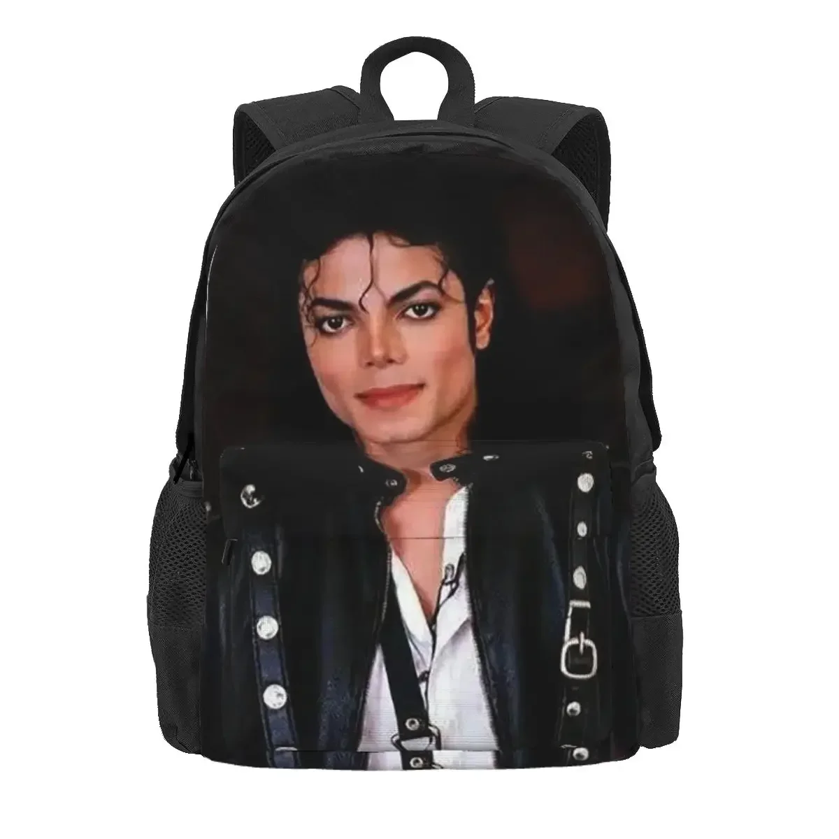 Michael Jackson Backpack Daypack Large Capacity Boys Girls BookBag School Bag Shoulder Bags for Men Women