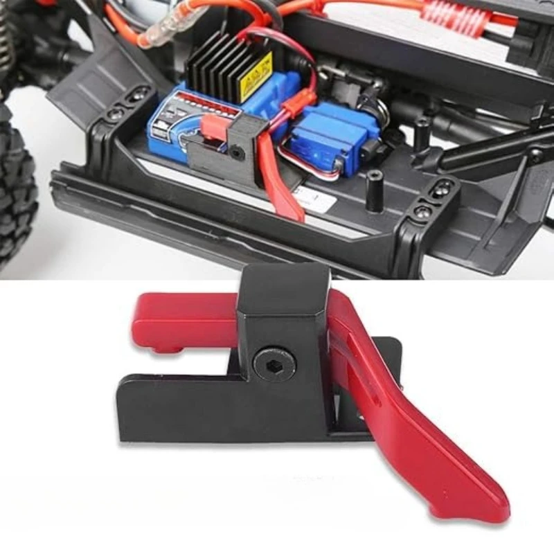 

RC crawler power switch, TRX4 ESC switch bracket trx-4 Land Rover Ford universal, suitable for 1/10scale remote control vehicles