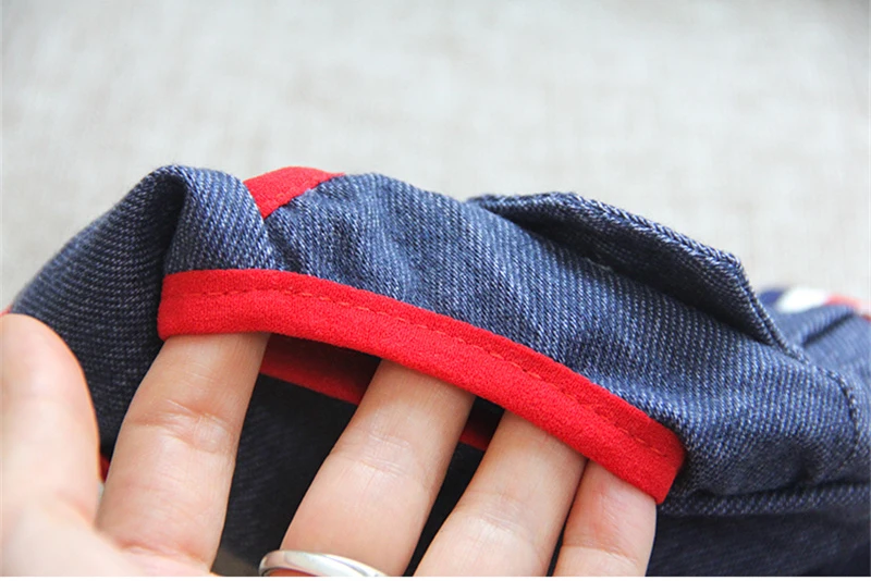 Denim-Höschen für Französische Bulldoggen, physiologische Höschen mit Punkten für weibliche Hunde, Sicherheits- und Hygienehöschen für kleine und mittelgroße Hunde, Katzen, Haustier-Shorts – Detail 14
