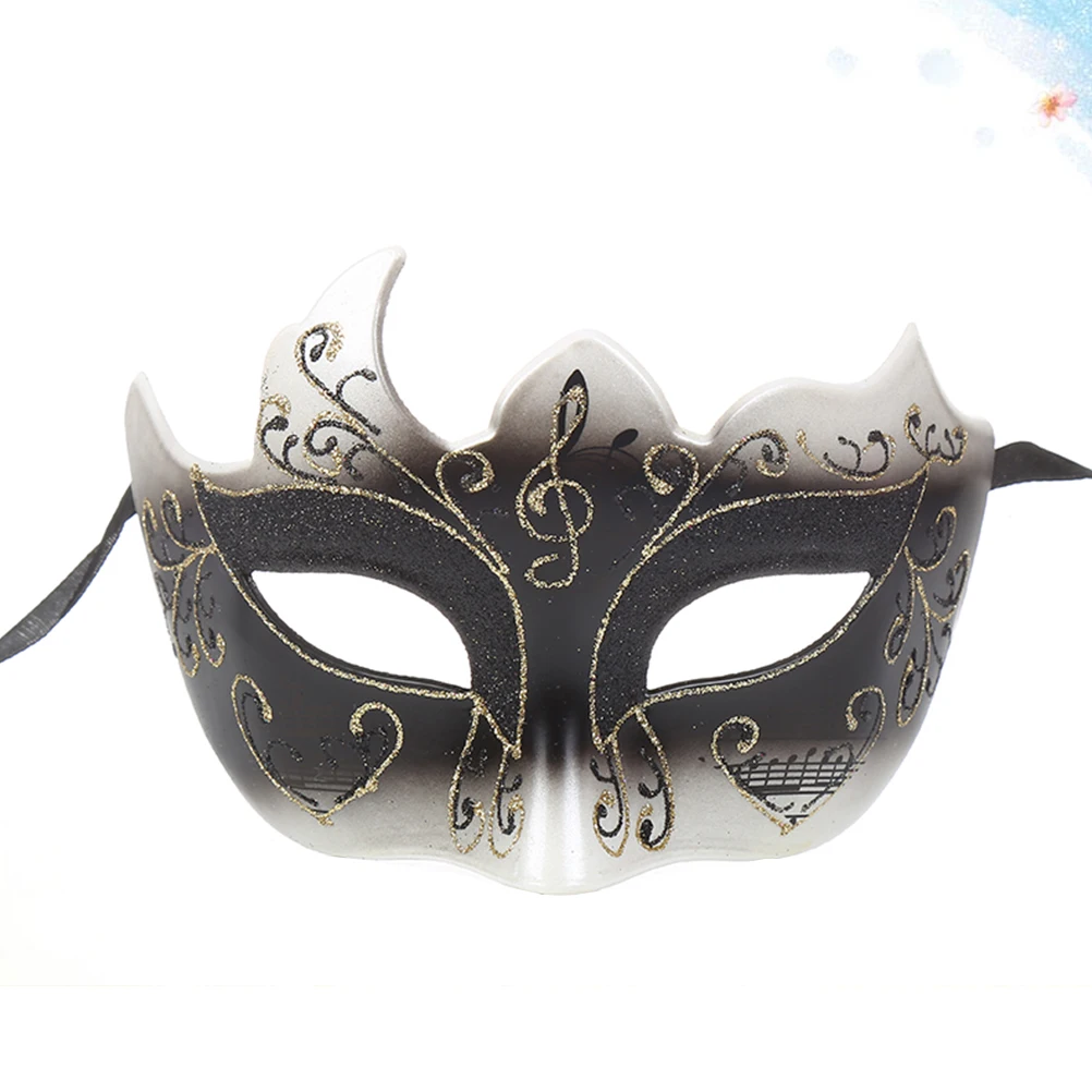 

Elegant Half Face Mask for Halloween Carnival Party Cosplay Dance Masquerade Adult Teenager Gift Decor Makeup