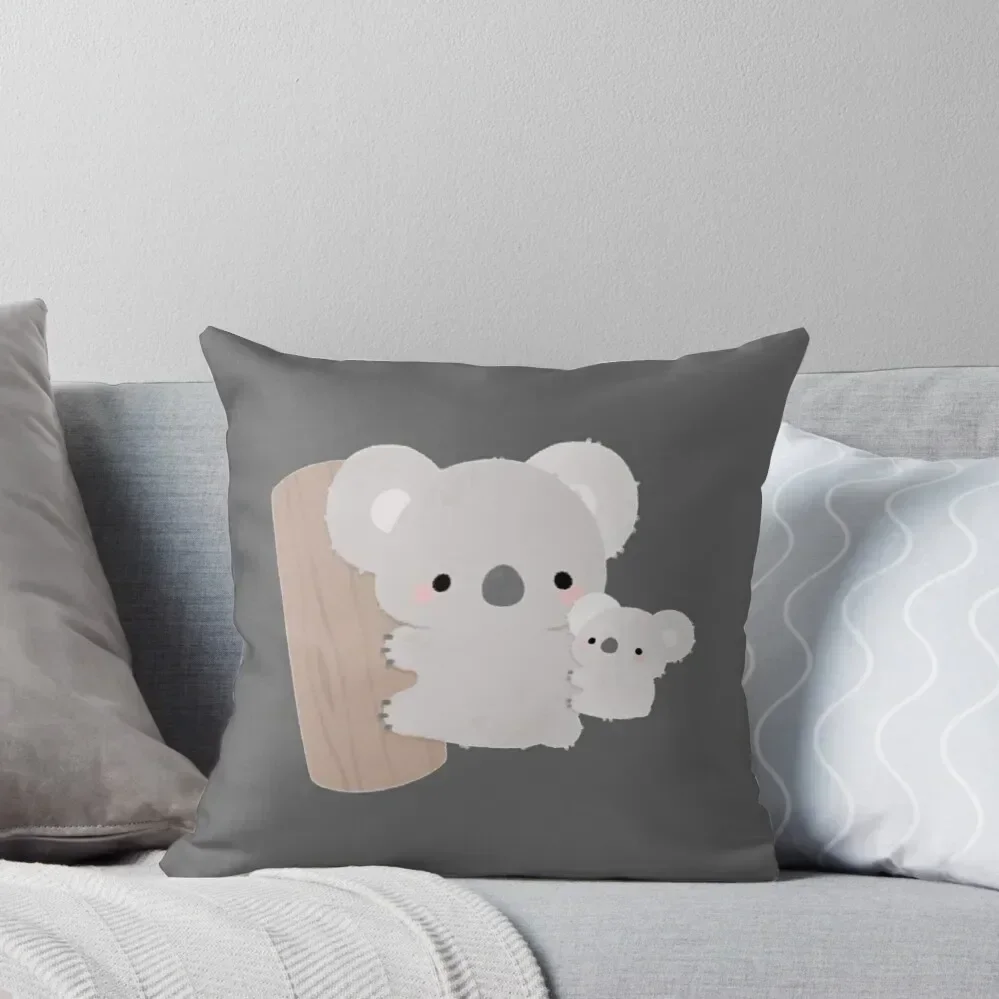 

Koala - Art by RhoAmya Throw Pillow Ornamental Pillow Decorative pillowcase Couch Pillows Anime pillow