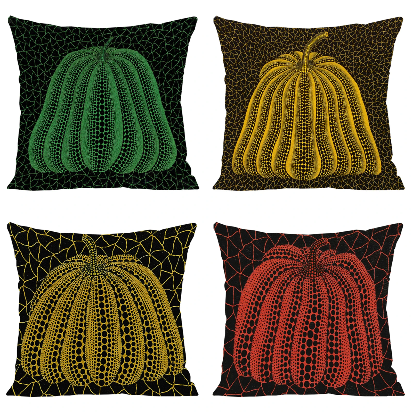 Decorative Pillow Cover for Living Room Cushions Y-Yayoi Kusama Art Pillowcases for Pillows 45x45 Pillowcase 40x40 Home Decor