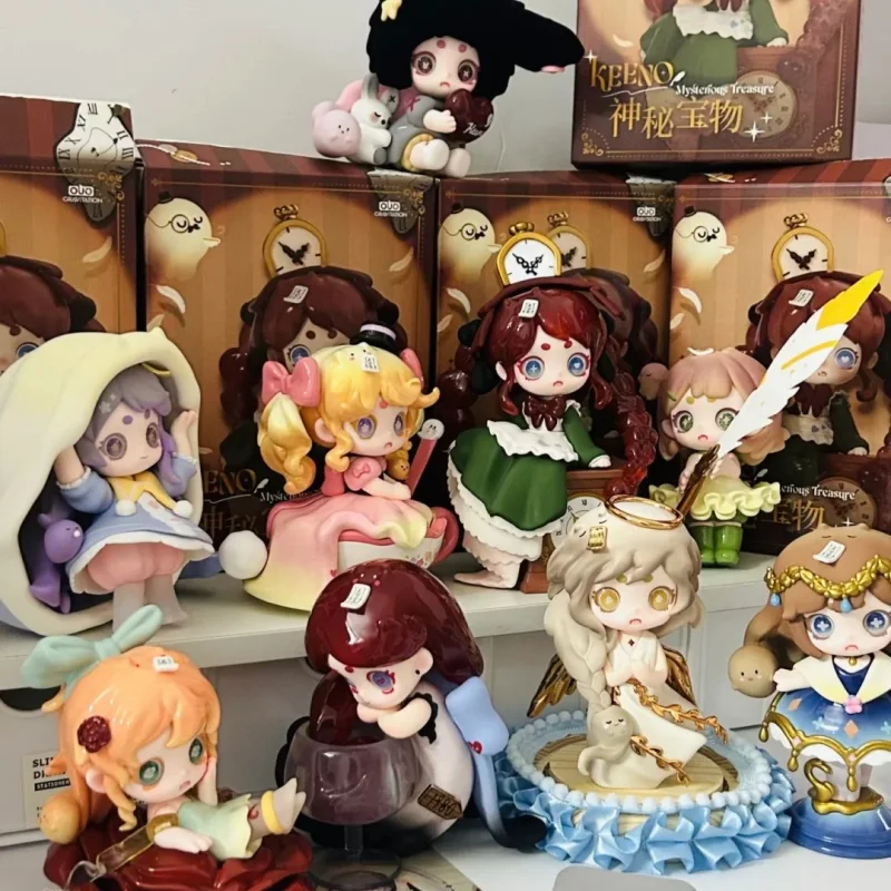 

Keenombti Little Cute Friend Series Blind Box Mini Doll Genuine Halloween Ornament Vinyl Face Collectible Toy Gifts In Stock