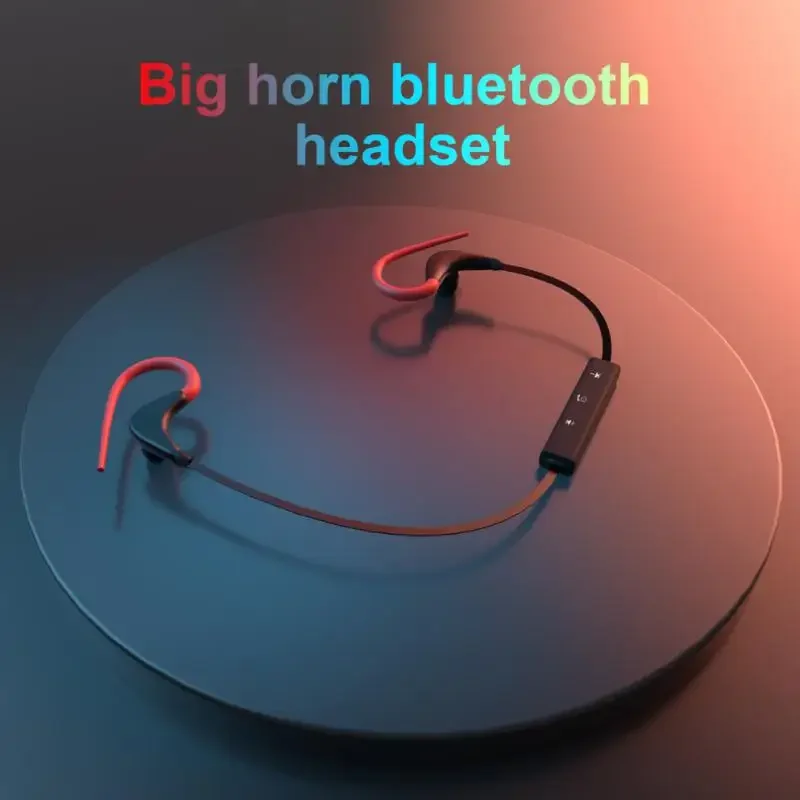 خطاف أذن مريح وآمن، تصميم عالي الجودة ومقاوم للعرق، مكالمات بدون استخدام اليدين، سماعات أذن لاسلكية للرياضة الأنيقة