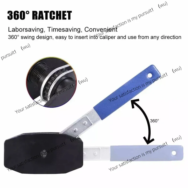 Car Ratchet Brake Piston Caliper Spreader Tool Steel Press Single Twin Quad Separator Pad Disc Brake Caliper Repair Tool