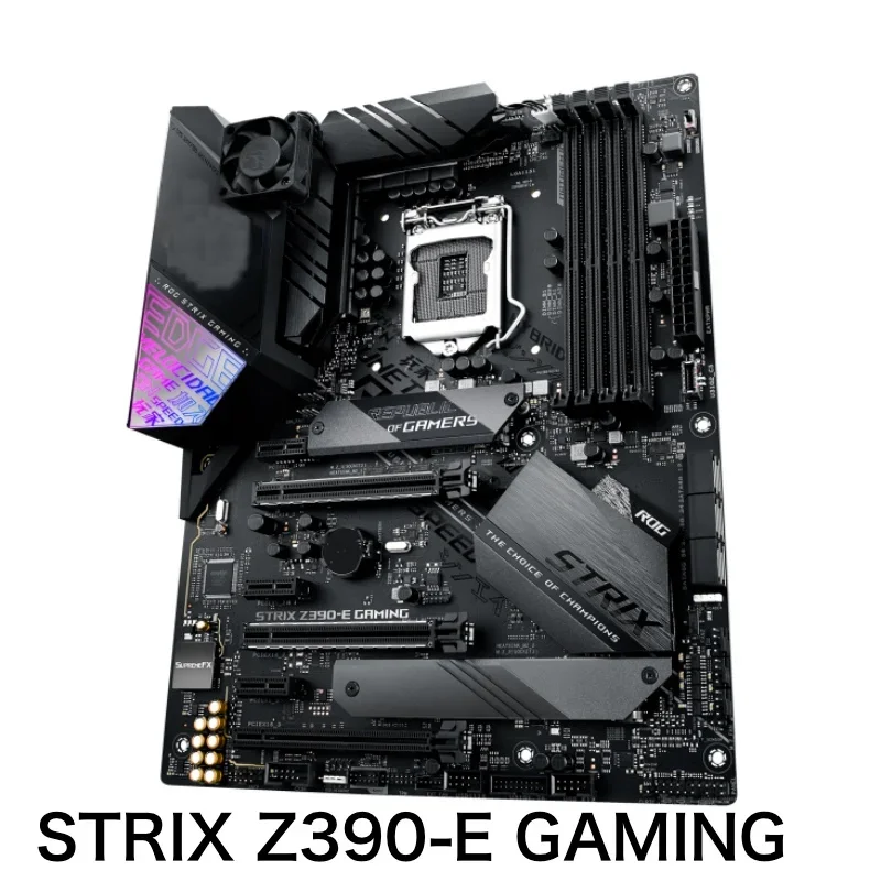 For ASUS ROG STRIX Z390-E GAMING Motherboard LGA1151 DDR4 VGA HDMI EDP Mainboard 100% Tested OK Fully Work Free Shipping