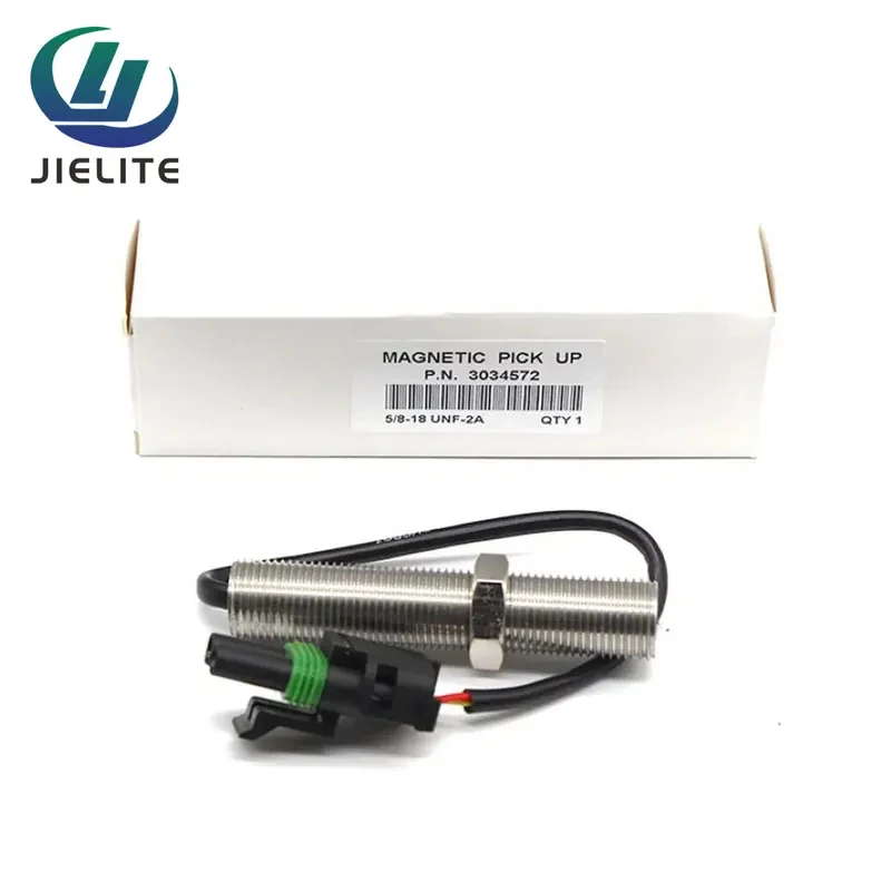 Magnetic Pickup MPU Speed Sensor 3034572 80mm 100mm 120mm for Diesel Generator Set (Factory Straight)