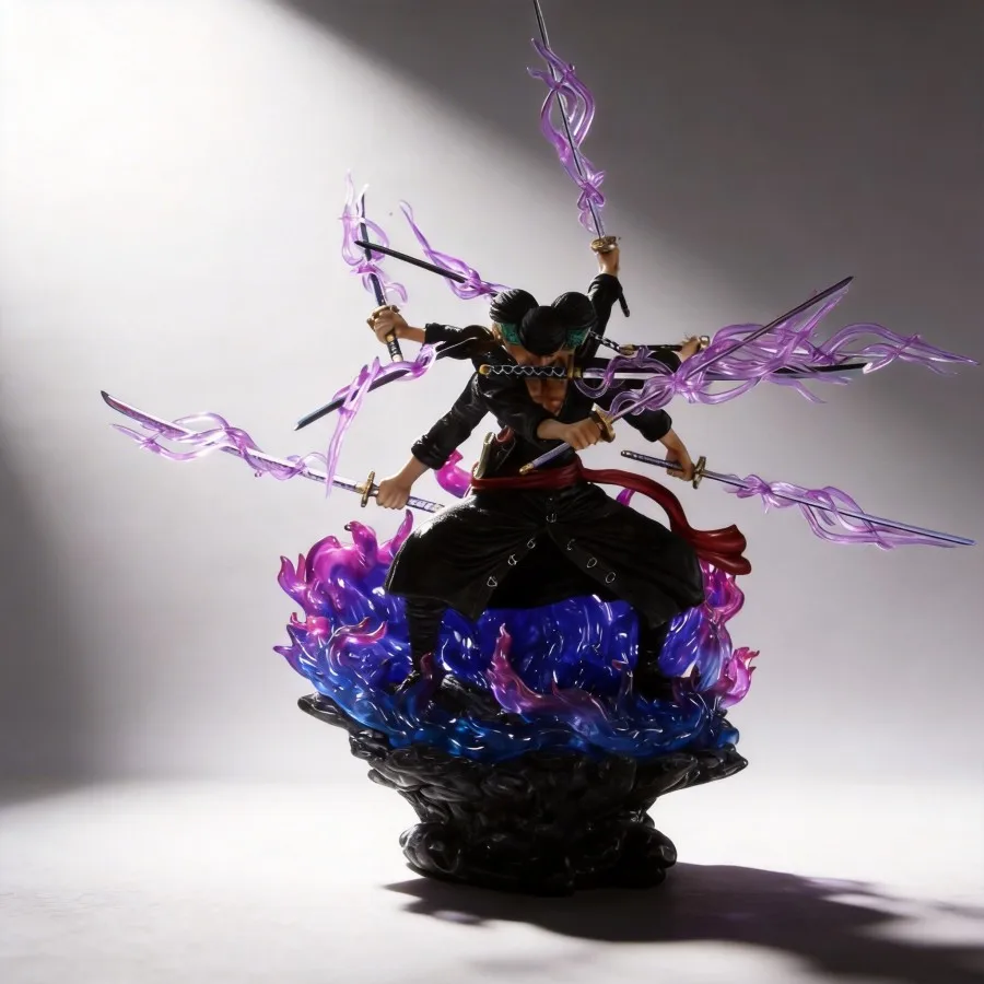 Roronoa Zoro (Asura Nine Sword Style) One Piece Anime Figure 30cm - GK, Figure, Perfect Gift, Home Decor