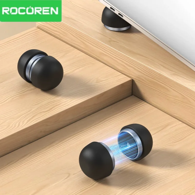 Rocoren-Soporte para portátil, accesorios para portátil, soporte de setas para portátil, Mini soporte magnético para Macbook Pro Air