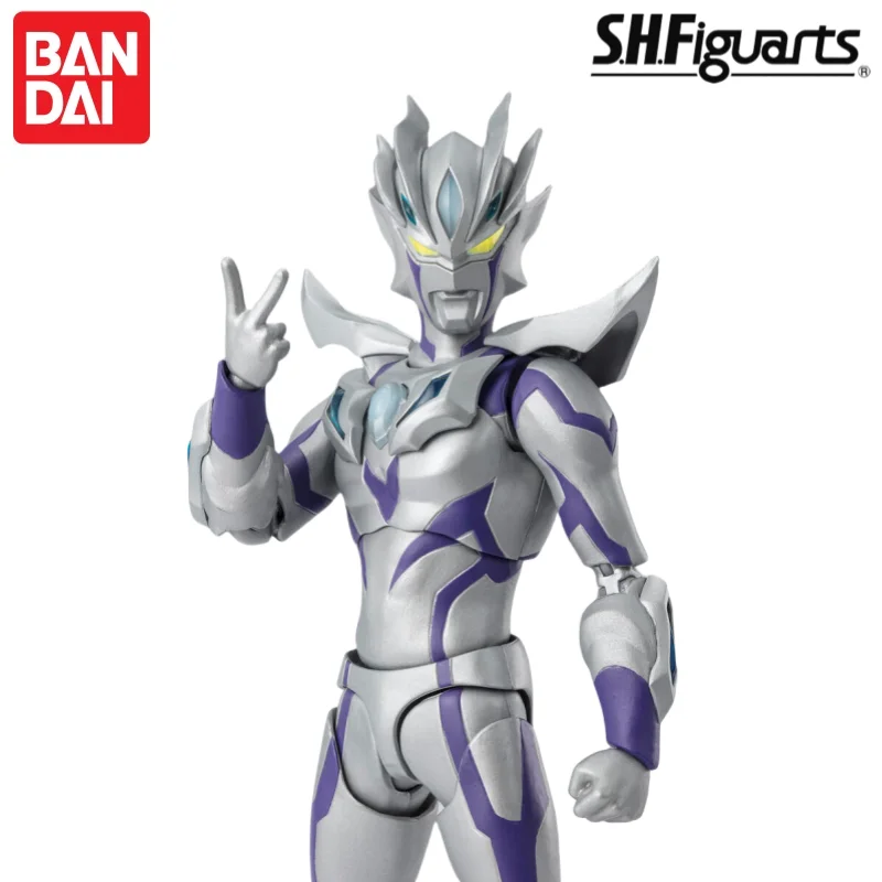 

In Stock Original Bandai S H Figuarts Ultraman Series Zero Ultraman Infinite Form Articulated Action Figure, Anime Model Toy