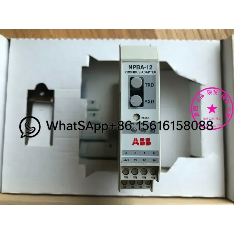 NPBA-12 ABB Inverter PROFIBUS DP Adapter Optical Communication Module Industrial Automation Control Board Replacement Part