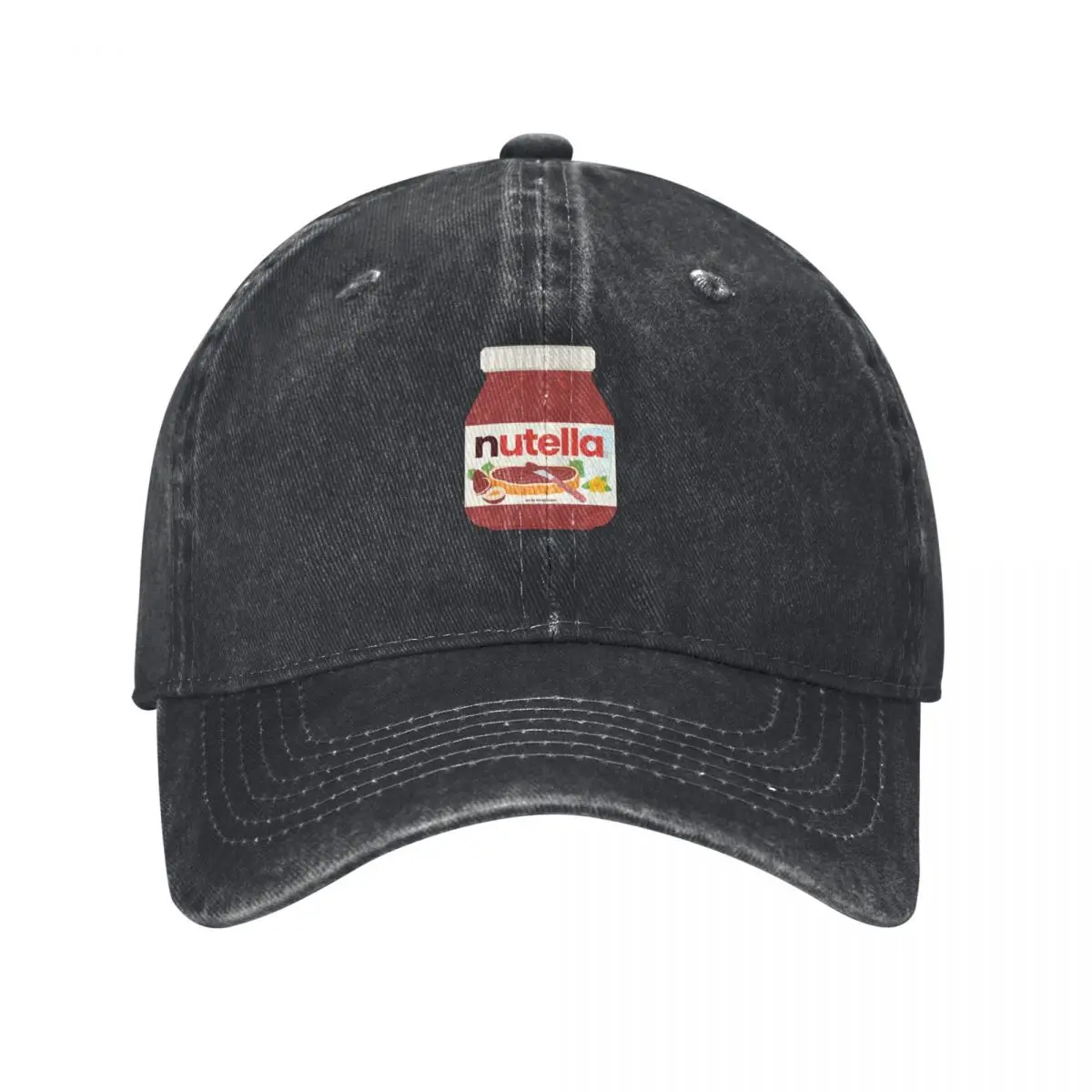 Gorra de béisbol de lujo con diseño de tarro de Nutella, chocolate, avellanas y crema de cacao, gorra de pesca para hombre, gorras de Hip Hop para hombre y mujer