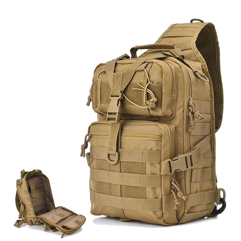 Tactical Bag Outdoor Sling Assault Range Rover Multi-functMan Shoulder Camping Hunting Crossbody Adventure