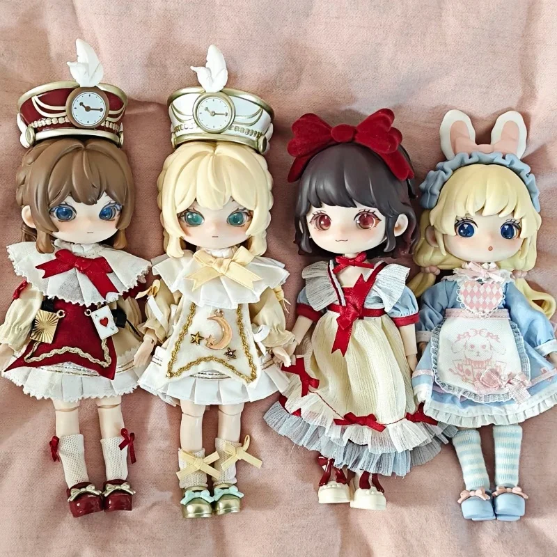 

Горячая оригинальная серия Liroro Fairy Tale House слепая коробка Ob11 1/12 Bjd Kawaii аниме фигурка куклы Mystery Box модная игрушка подарки для девочек