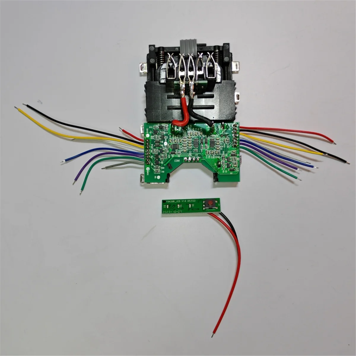 BMS для DEWALT 20/60 В 18650 54 В Гибковольтная литиевая батарея Пластиковый корпус Печатная плата 6A 9A