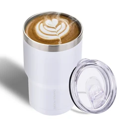 14oz Stainless Steel Thermo Cafe Coffee Mug Car Thermos Mug Leak_Proof Leak_Proof Portable Travel Cup Outdoor Sport Water Bottle