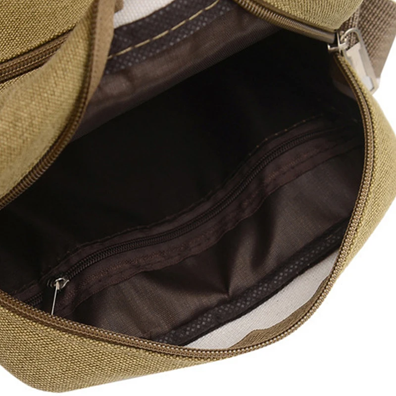 Männer Sidebag Für Business Umhängetasche Mode Koreanische Version männer Leinwand Große Kapazität Einzelnen Schulter Messenger Tasche – Detail 11