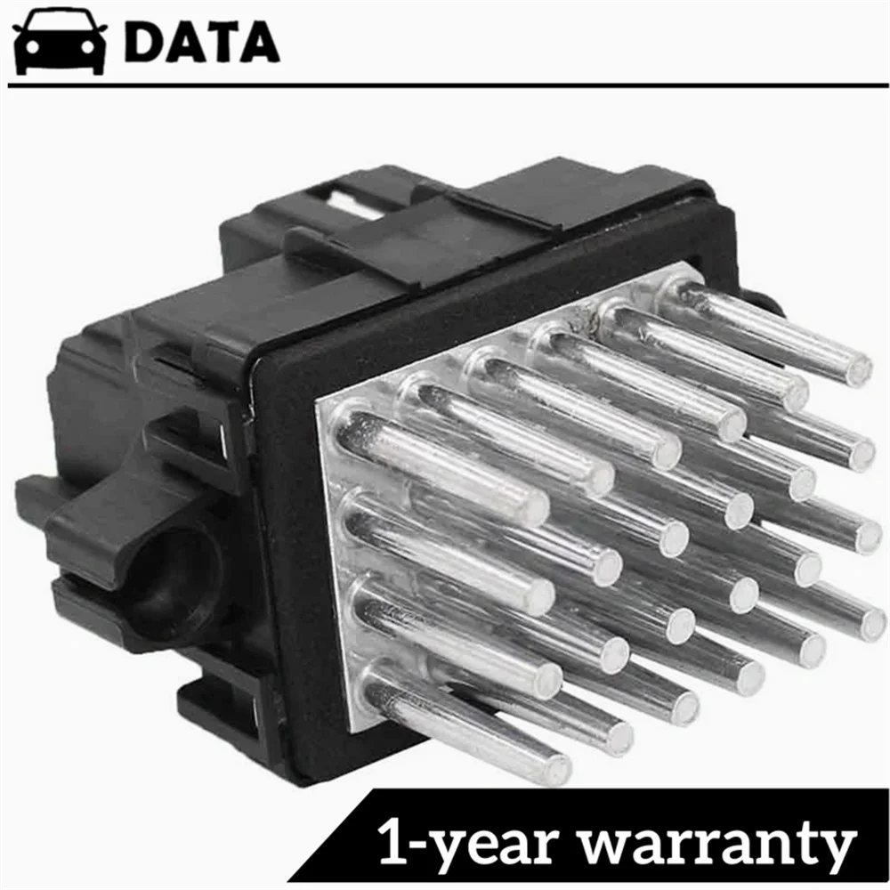 15141283 Heater Blower Motor Resistor 1580863 For Chevy Silverado 1500 GMC Sierra Cadillac Escalade Buick Hummer H2 2007-2016