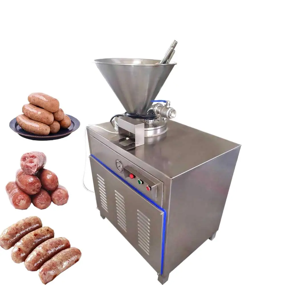 Automatic 304 Stainless Steel Sausage Tuffers Machine Electric Making Dog Sausage Stuffer