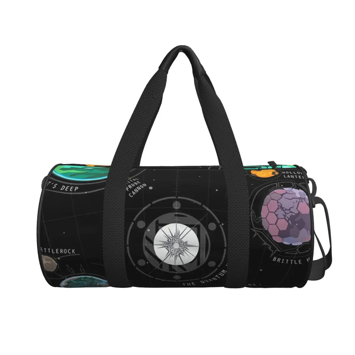 

Большая спортивная сумка Outer Wilds System, водонепроницаемая дорожная сумка Duffle, сумки для фитнеса